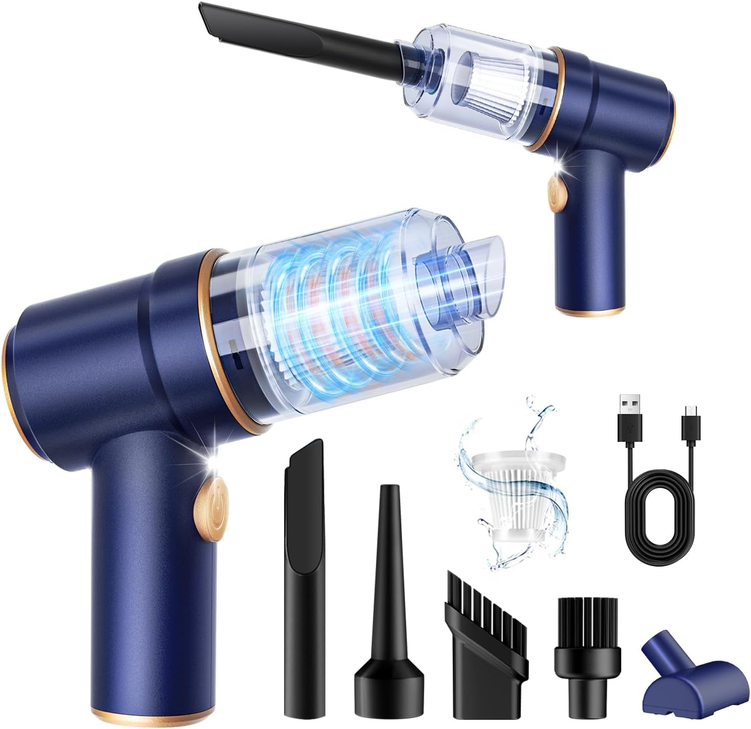 Handheld Car Vacuum Cleaner and Duster